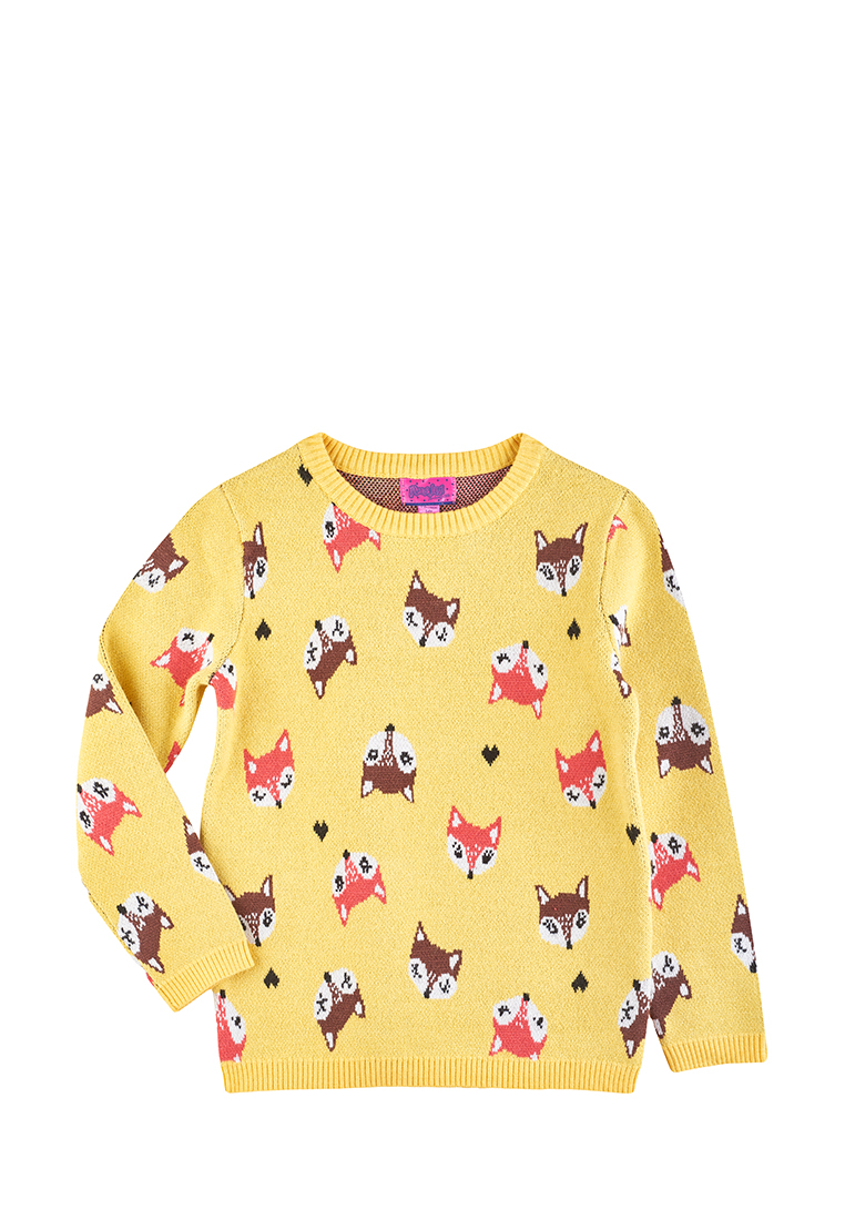 

Джемпер детский Max&jessi AW21C256 желтый р.116, AW21C256