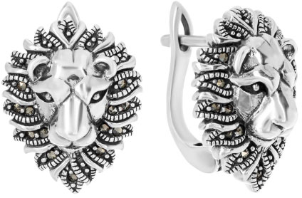 

Серьги из серебра с марказитом Марказит HE1460-mr, HE1460-mr