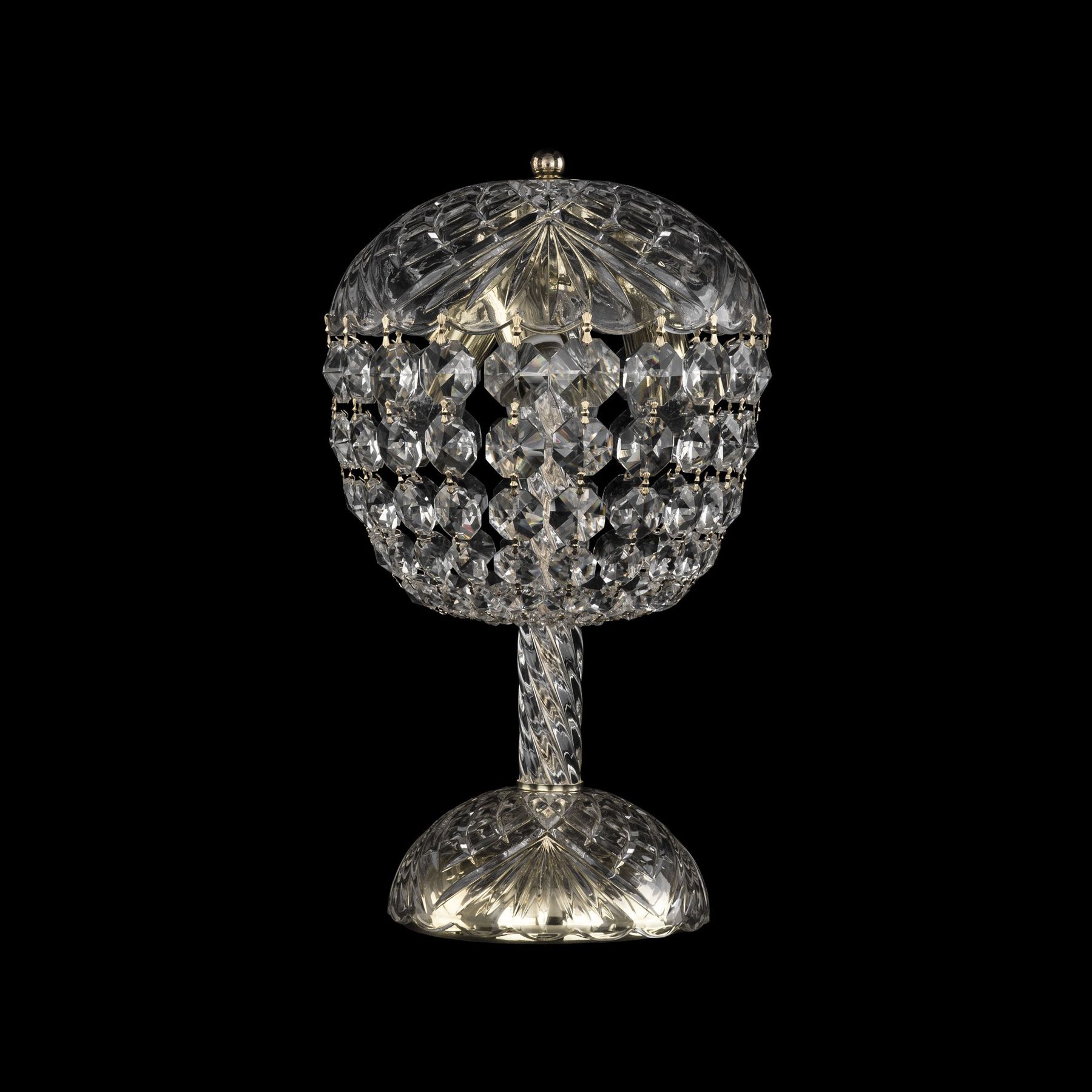 фото Хрустальная настольная лампа 14771l2/22 g bohemia ivele crystal