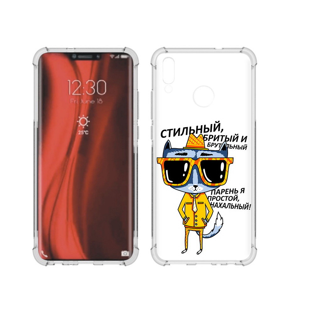 

Чехол MyPads Tocco для Honor 8X стильный кот (PT118984.69.625), Tocco
