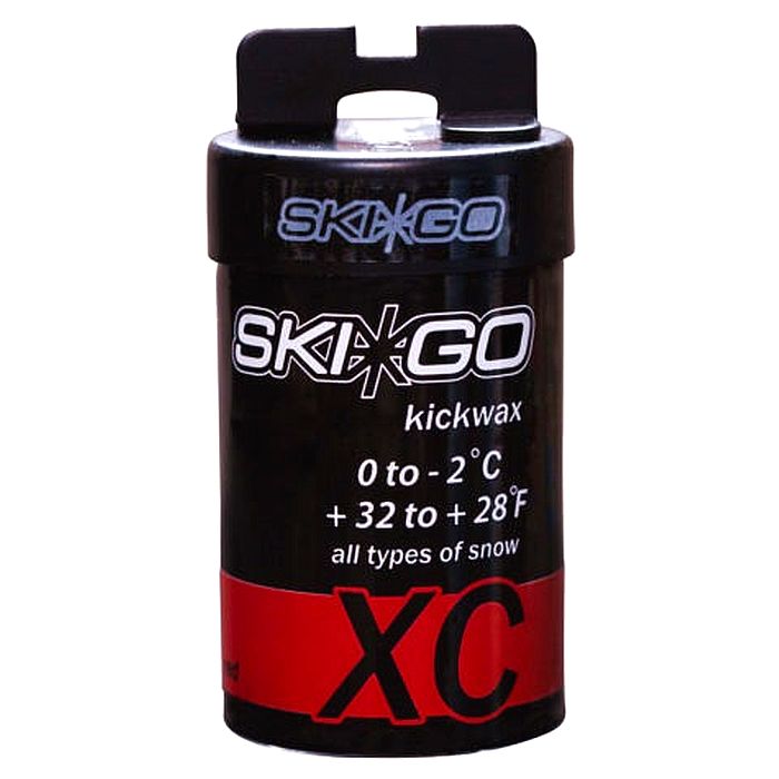 

Мазь держания SKIGO XC Kickwax Red (0°С -2°С) 45 г., Красный, XC Kickwax Red