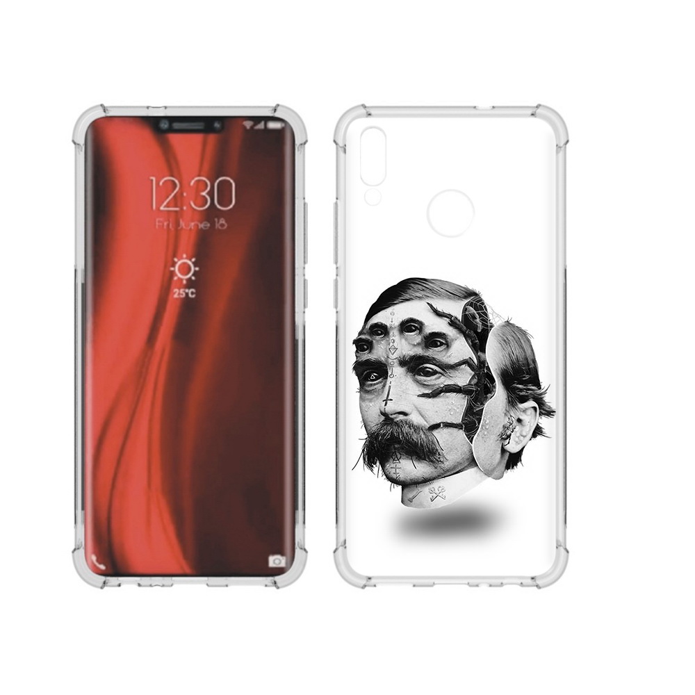 

Чехол MyPads Tocco для Honor 8X страшное лицо мужчины (PT118984.69.629), Tocco