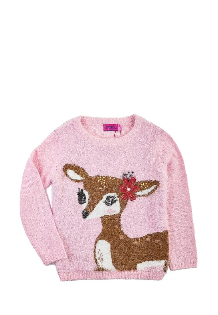 

Джемпер детский Max&jessi AW21C257 розовый р.110, AW21C257