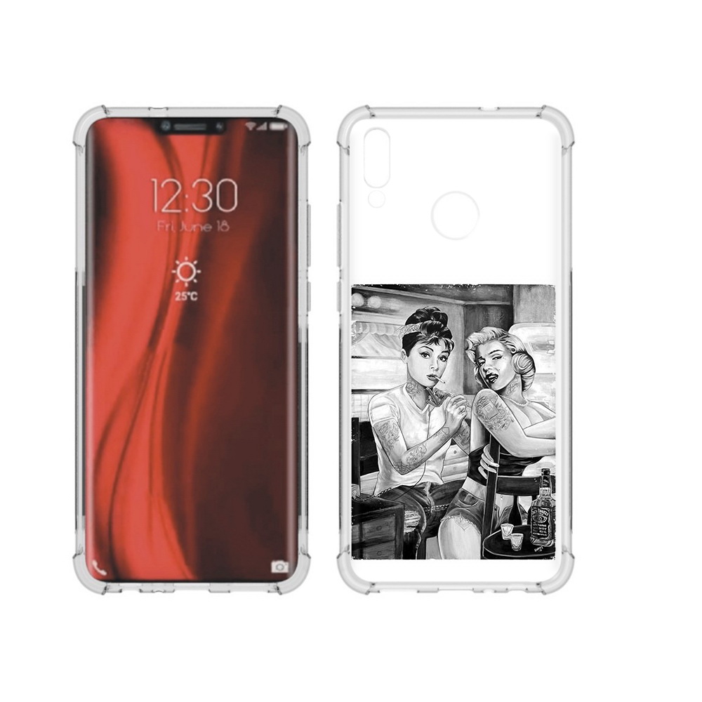 

Чехол MyPads Tocco для Honor 8X тату мастер (PT118984.69.637), Tocco