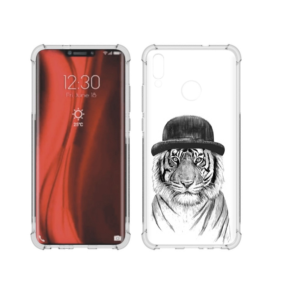 

Чехол MyPads Tocco для Honor 8X тигр британец (PT118984.69.641), Tocco