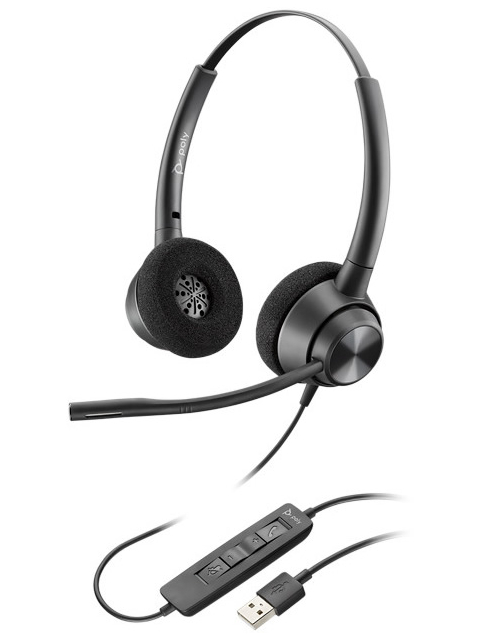 фото Наушники plantronics encorepro ep320 usb-a 214570-01