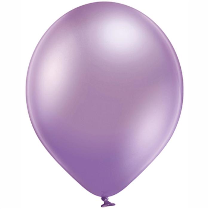 

Шар латексный 14", хром Glossy, фиолетовый, набор 50 шт.