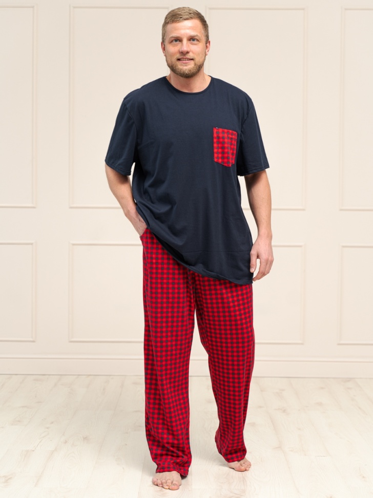 Комплект домашний мужской Моя Пижама 91-03 разноцветный 72 RU