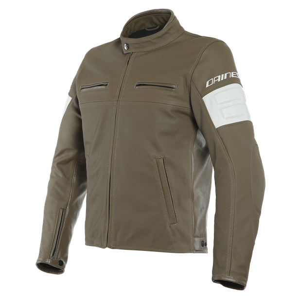 фото Куртка кожаная dainese san diego perforated light-brown (р.60)