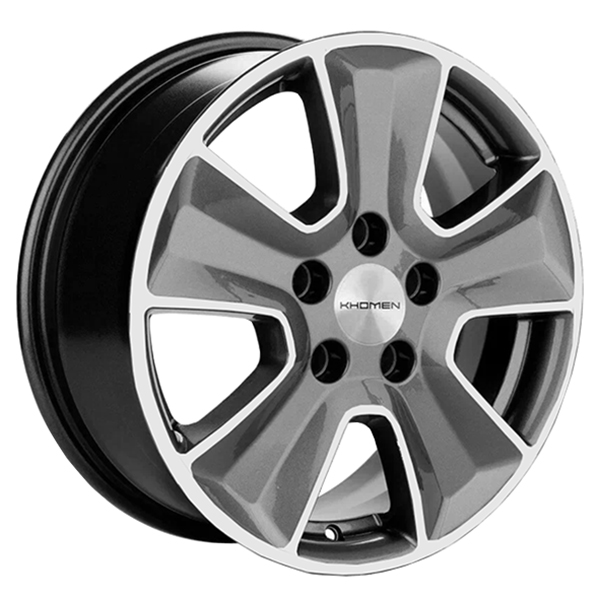 

6,5X16/5X114,3 Et46 D67,1 Khw1601 (Mitsubishi) Gray-Fp KHOMEN WHEELS арт. WHS524571, Серый