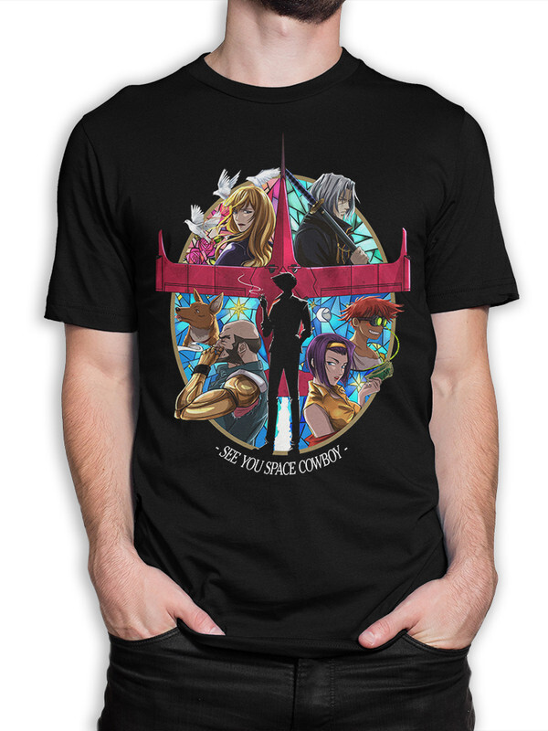 

Футболка мужская Dream Shirts 063-cowboybebop-2 черная XS, 063-cowboybebop-2