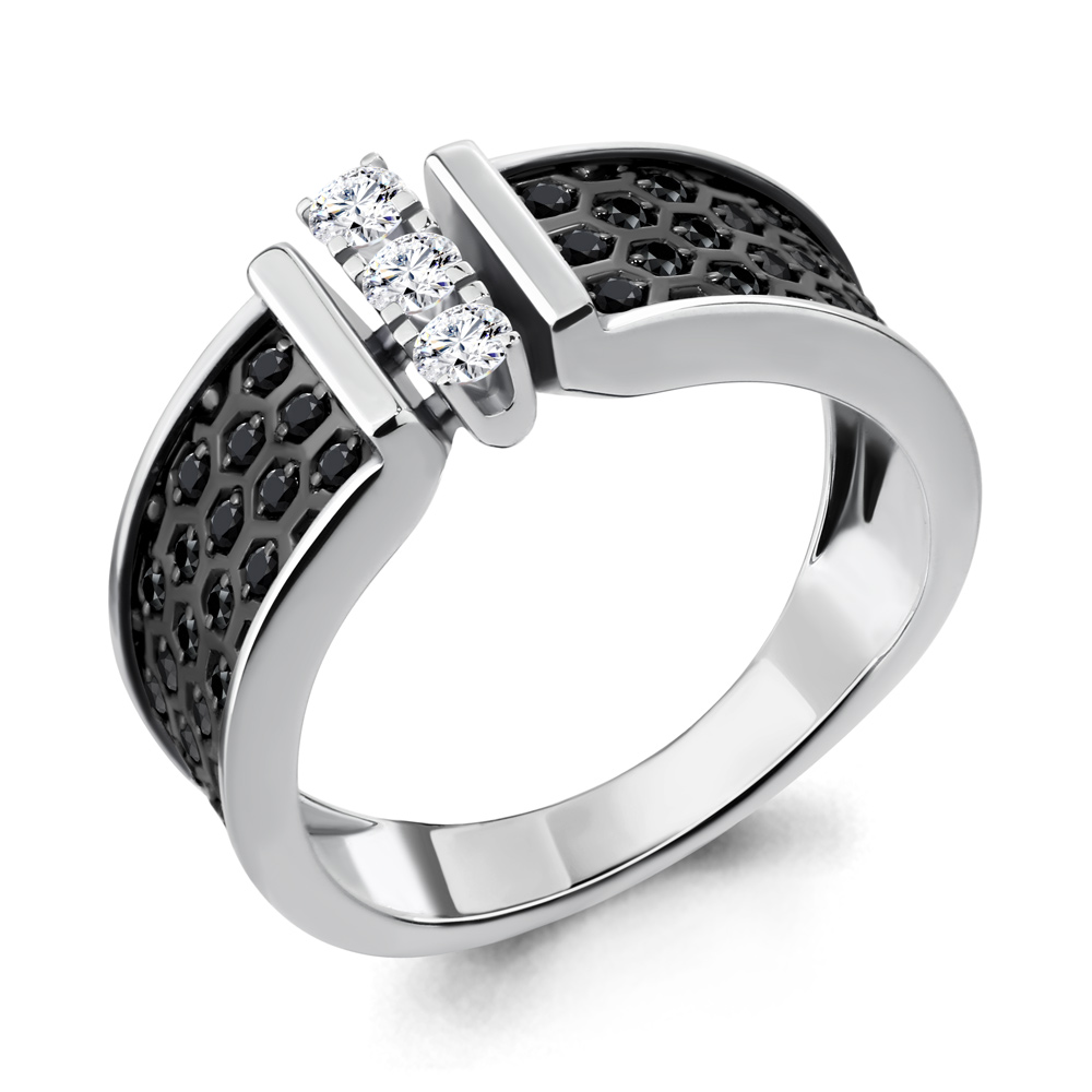 

Кольцо из белого золота с бриллиантом Aquamarine Aquamarine 963569Ч_585_бз р. 18,5, 963569Ч_585_бз