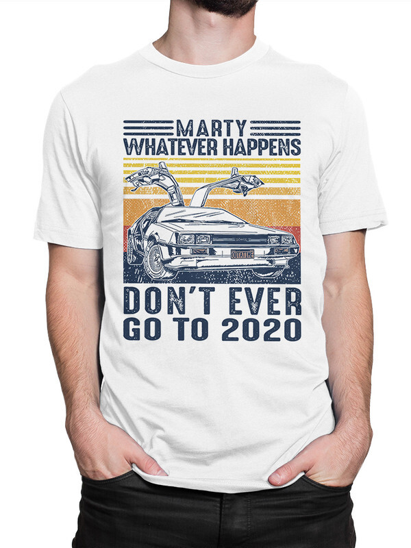 

Футболка мужская Dream Shirts Назад в Будущее белая 2XL, Белый, Назад в Будущее