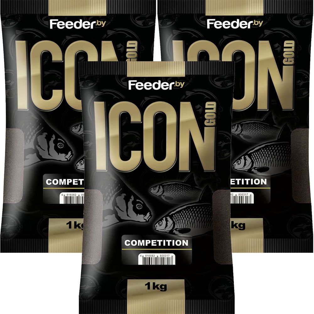 Прикормка Feeder.by Icon Gold Competition 3 упаковки