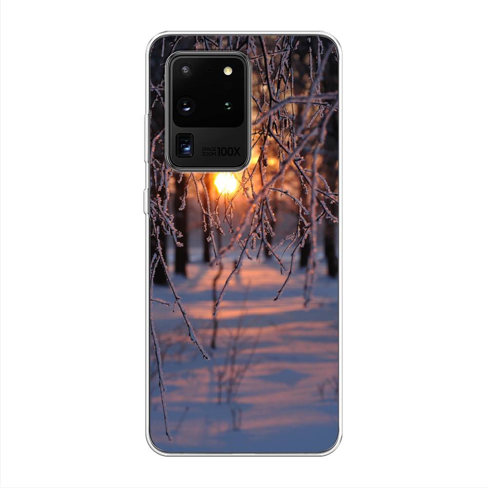 

Чехол для Samsung Galaxy S20 Ultra "Зима 7", Оранжевый;розовый;черный, 29450-2