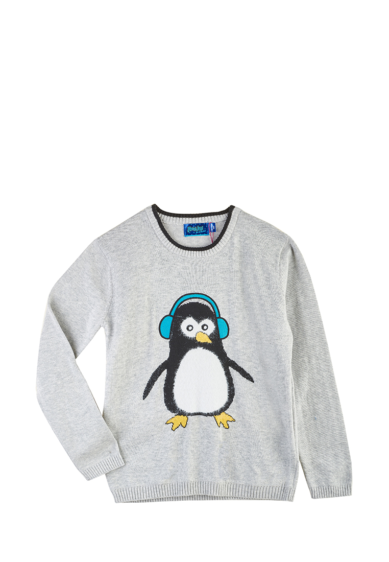 

Джемпер детский Max&jessi AW21C355 серый р.110, AW21C355