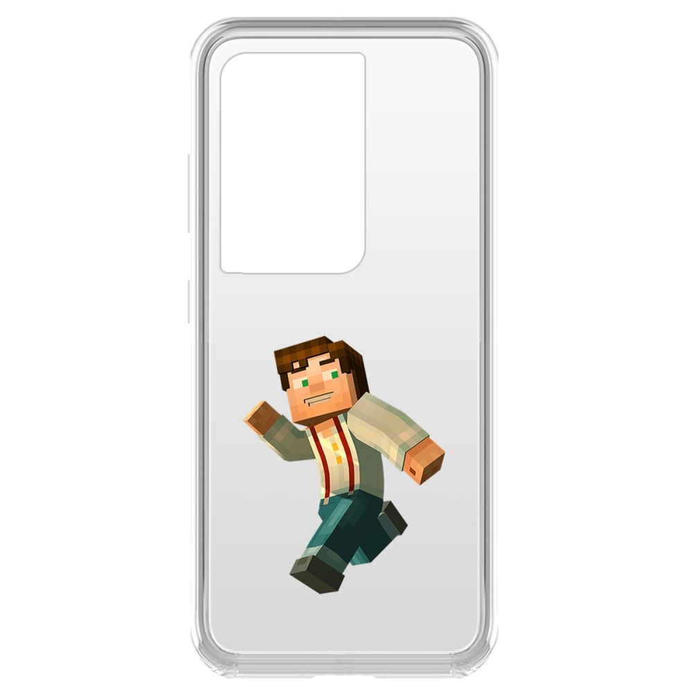 

Чехол-накладка Krutoff Clear Case Джесси для Samsung Galaxy S21 Ultra (G998)