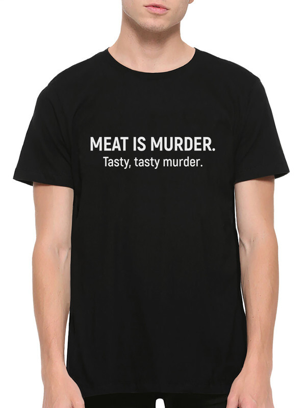 

Футболка мужская Dream Shirts Мясо Это Убийство черная 2XL, Мясо Это Убийство