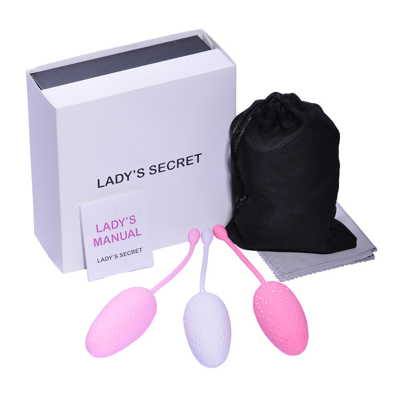 Вагинальные шарики LADY'S SECRET лепестки роз 3 шт.