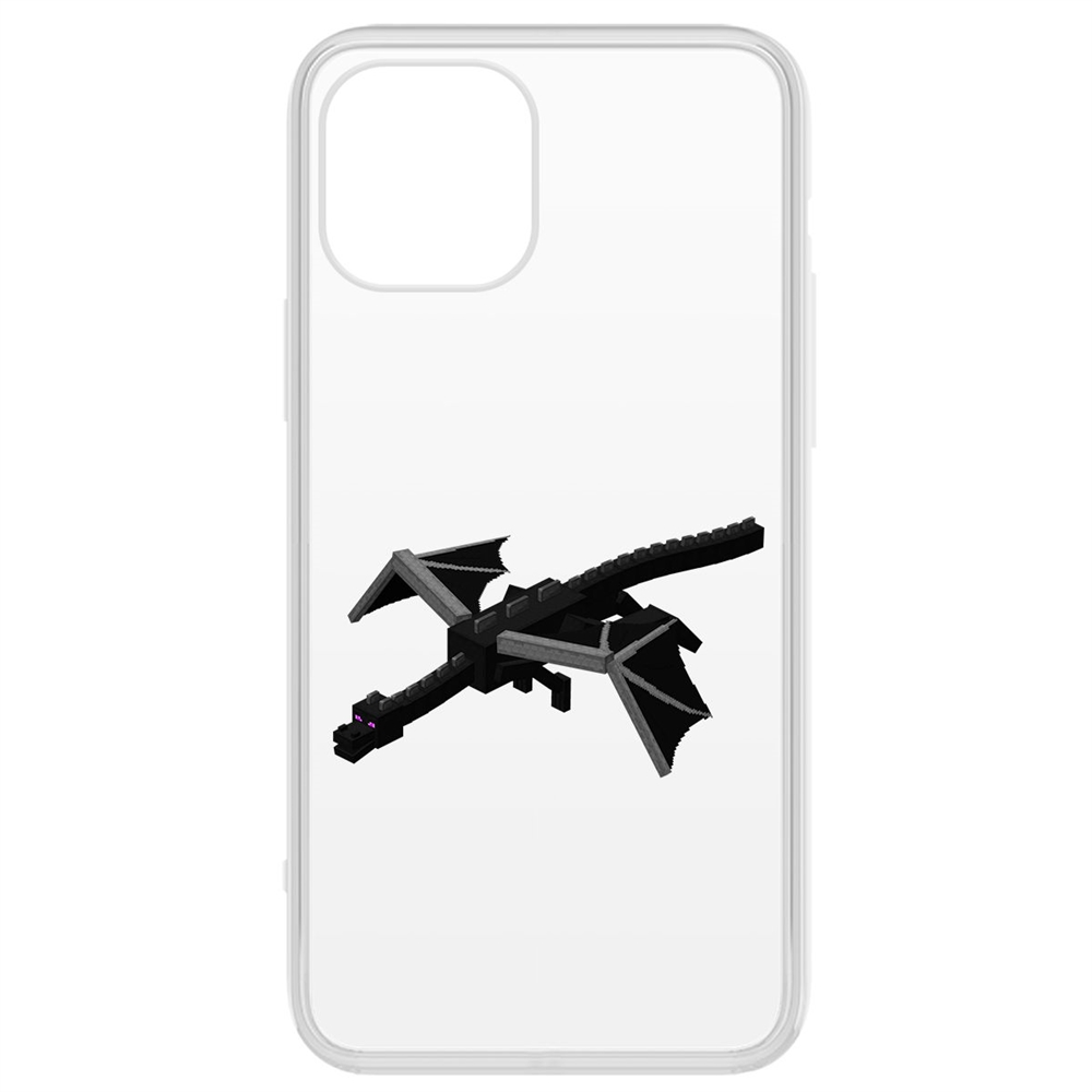 

Чехол-накладка Krutoff Clear Case Дракон Края для iPhone 12/12 Pro, Разноцветный