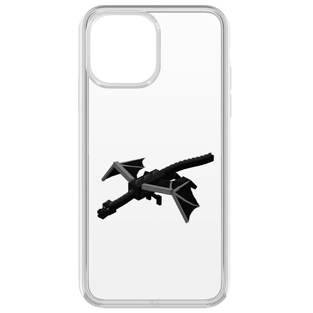 фото Чехол-накладка krutoff clear case дракон края для iphone 13 pro max