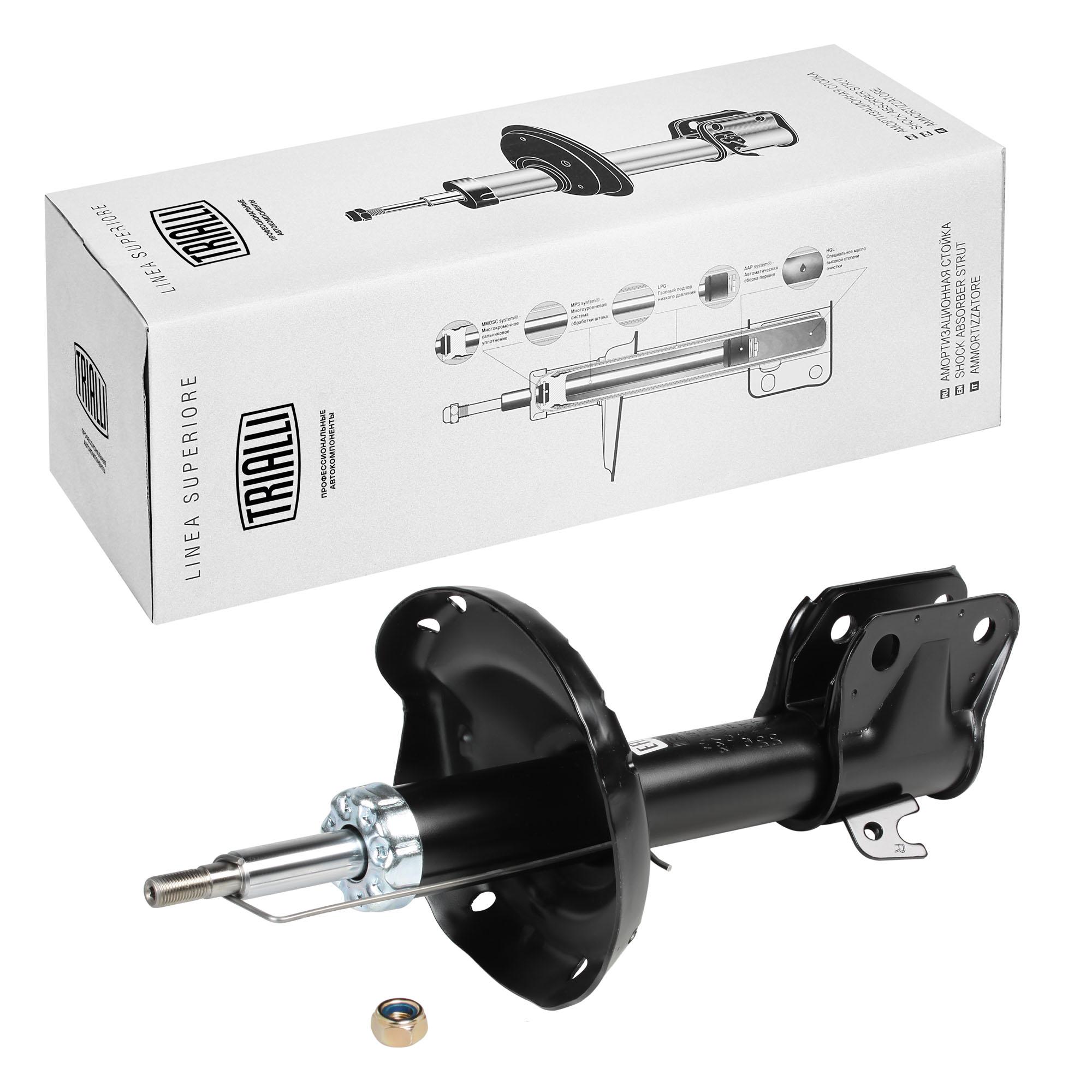 фото Амортизатор (стойка) передний правый subaru impreza (03-) trialli ag 22357