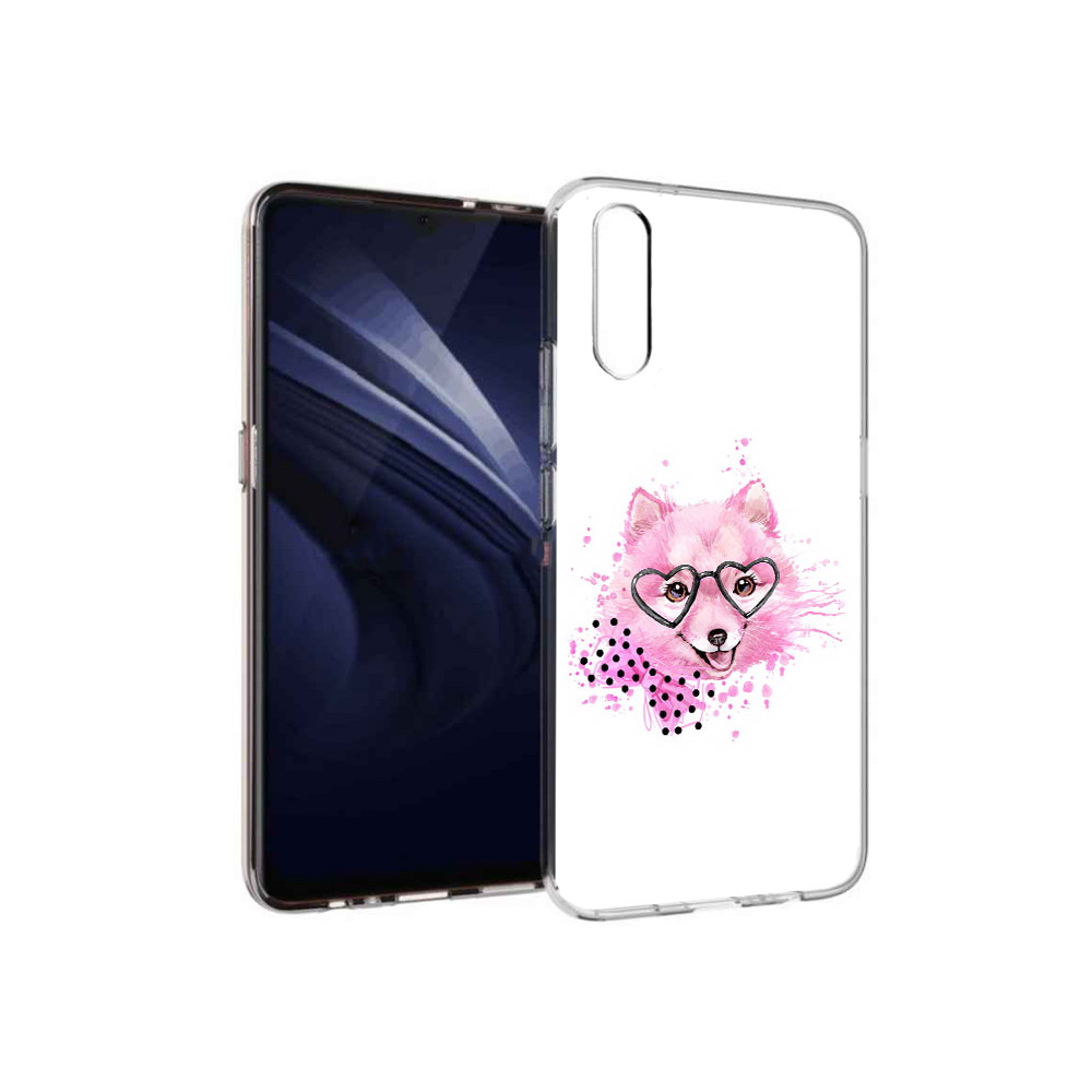 

Чехол MyPads Tocco для Vivo V17 Neo розовый волченок (PT226959.388.585), Прозрачный, Tocco