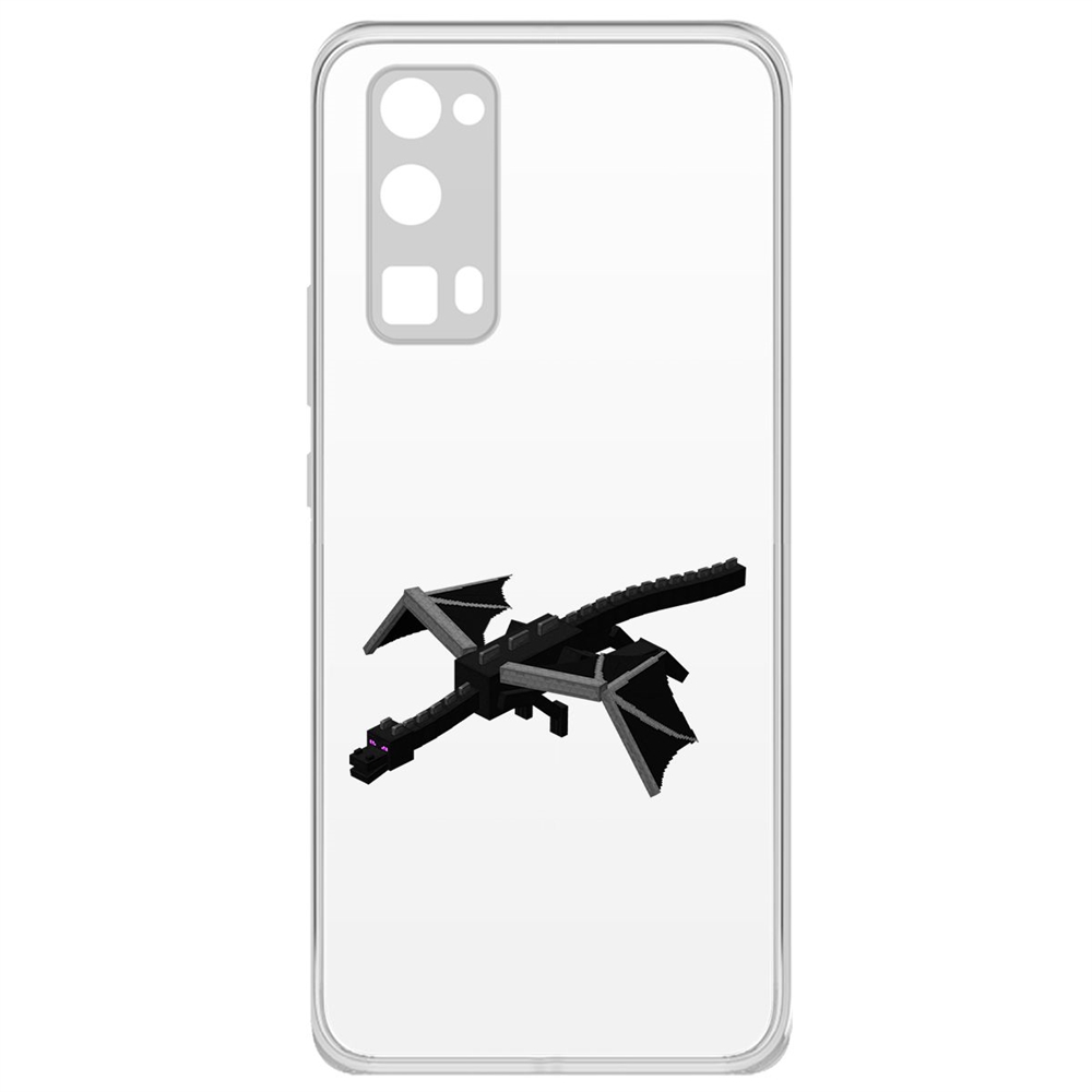 фото Чехол-накладка krutoff clear case дракон края для honor 30 pro+/30 pro