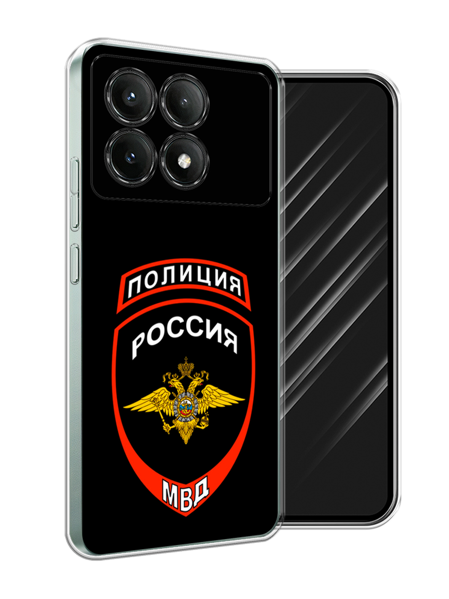 

Чехол Awog на Poco X6 PRO 5G "Полиция шеврон", Черный;красный;белый, 320950-1