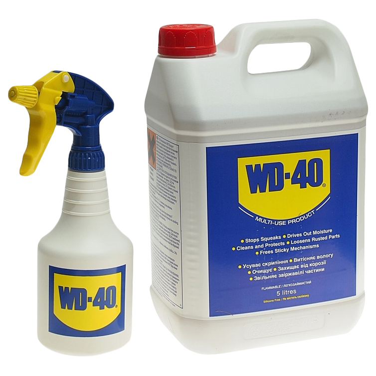 - WD-40 5000ml. Промышленный распылитель WD-40. WD-40-5000. Распылитель для жидкости WD - 40.