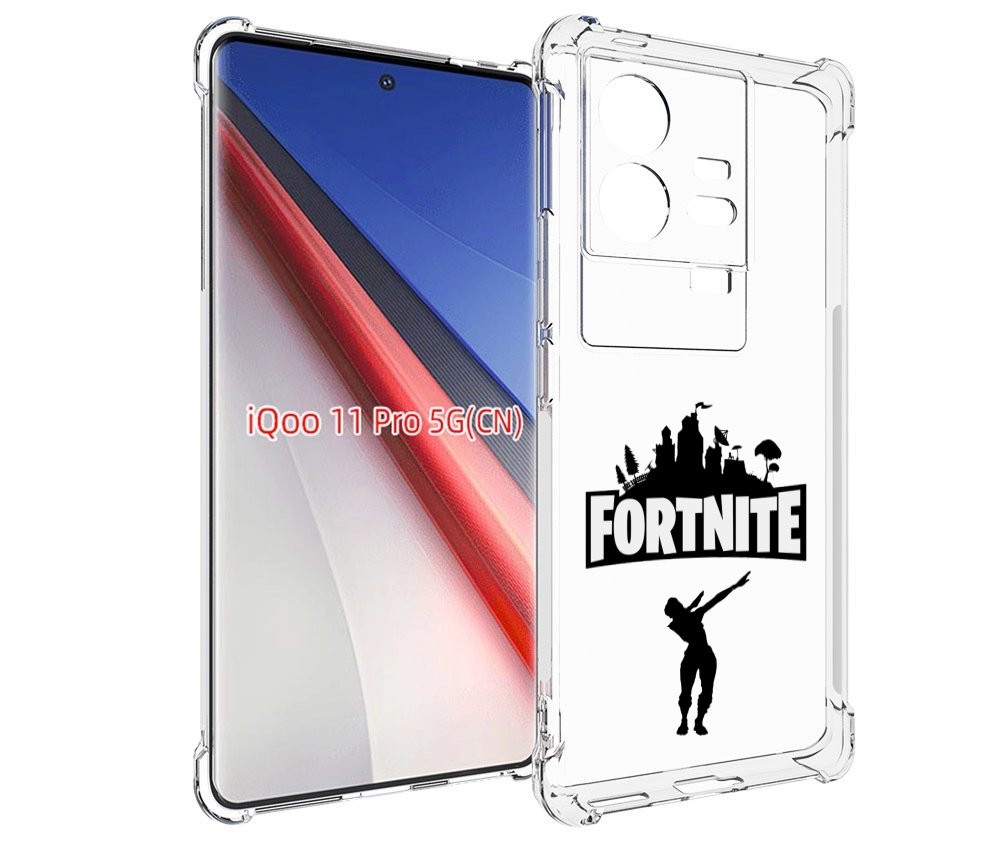 Чехол бампер MyPads fortnite-2 для Vivo iQOO 11 Pro противоударный