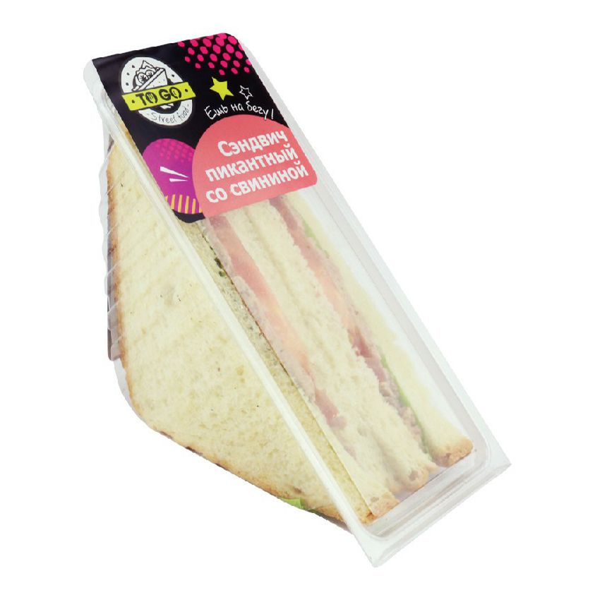 Сэндвич Магнолия пикантный белый хлеб-свинина 140 г