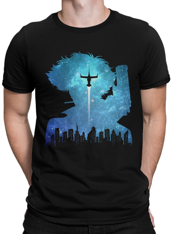 

Футболка мужская Dream Shirts Ковбой Бибоп черная S, "Ковбой Бибоп"