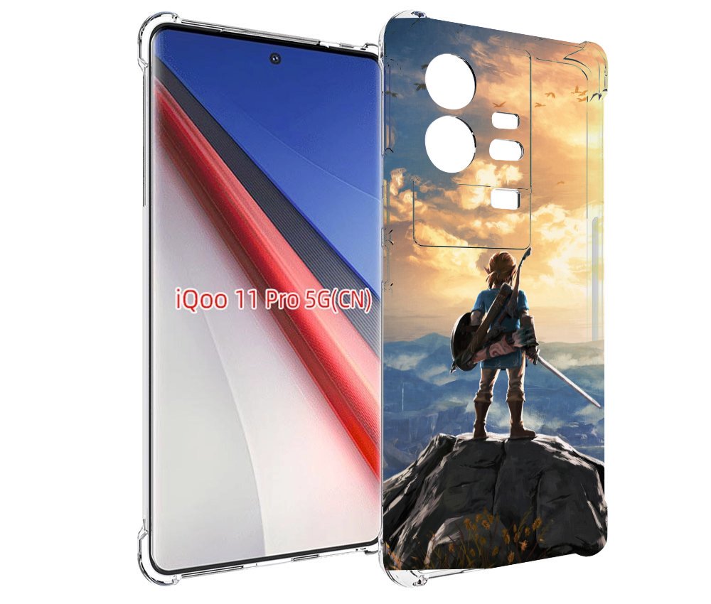 

Чехол бампер MyPads The Legend of Zelda для Vivo iQOO 11 Pro про..., Прозрачный, Tocco