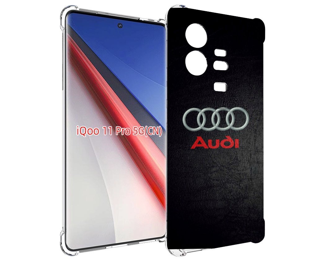 

Чехол бампер MyPads audi ауди 6 мужской для Vivo iQOO 11 Pro про..., Прозрачный, Tocco