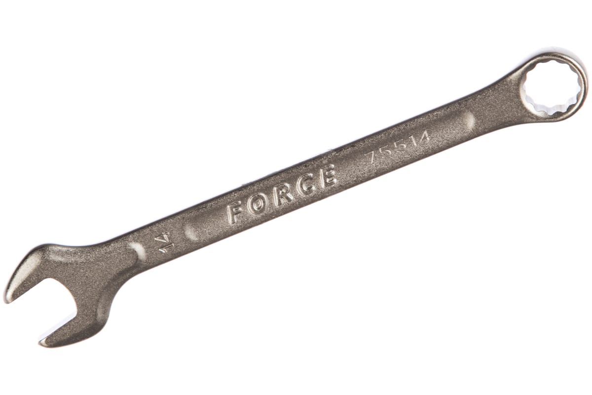 

FORCE 75514 7551.4 КЛЮЧ КОМБИНИРОВАННЫЙ 1/4 FORCE ТАЙВАНЬ, СТРАНА ВВОЗА РФ 1шт