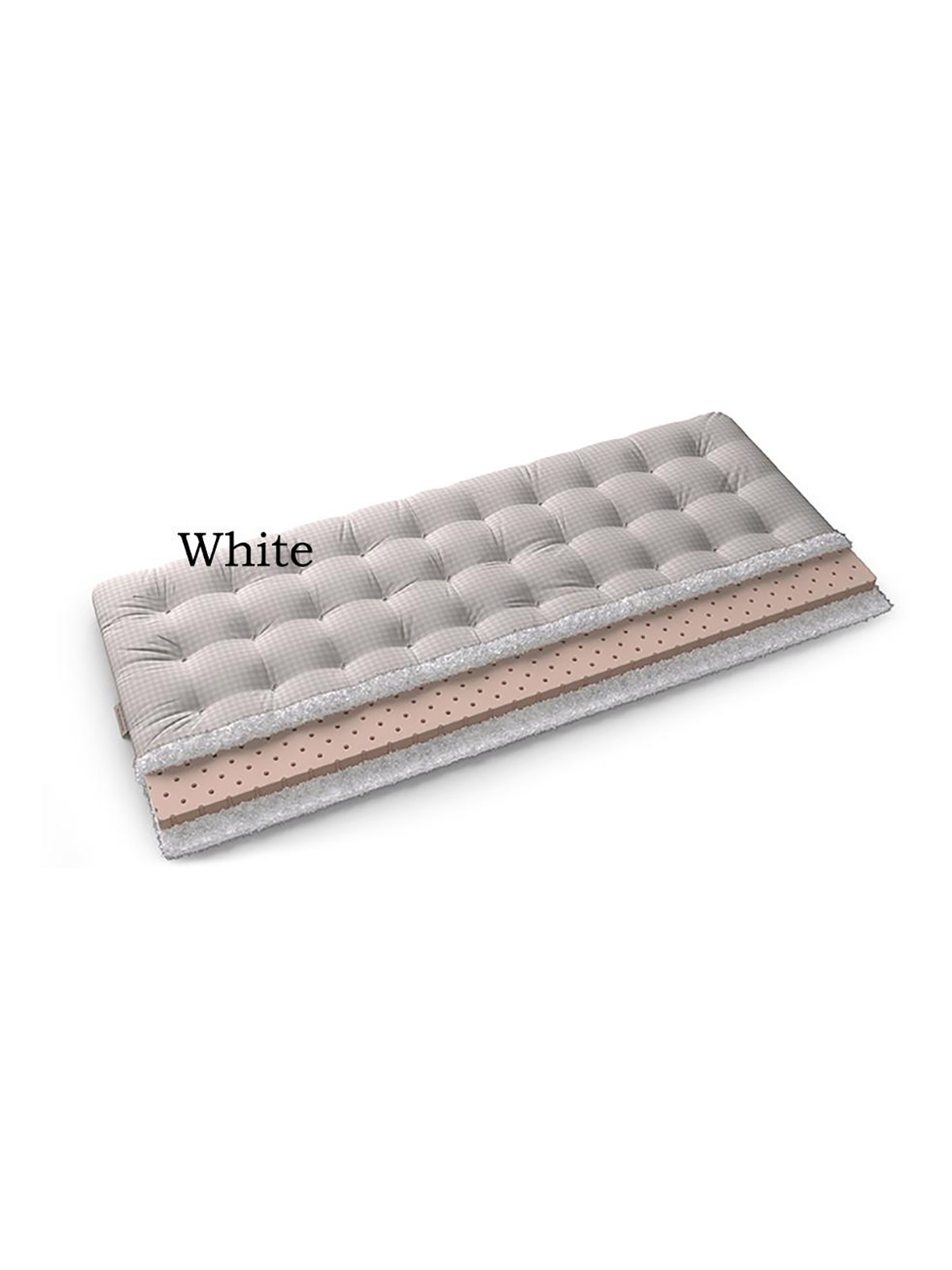 

Матрас-топпер Alat Home 140х195 см белый