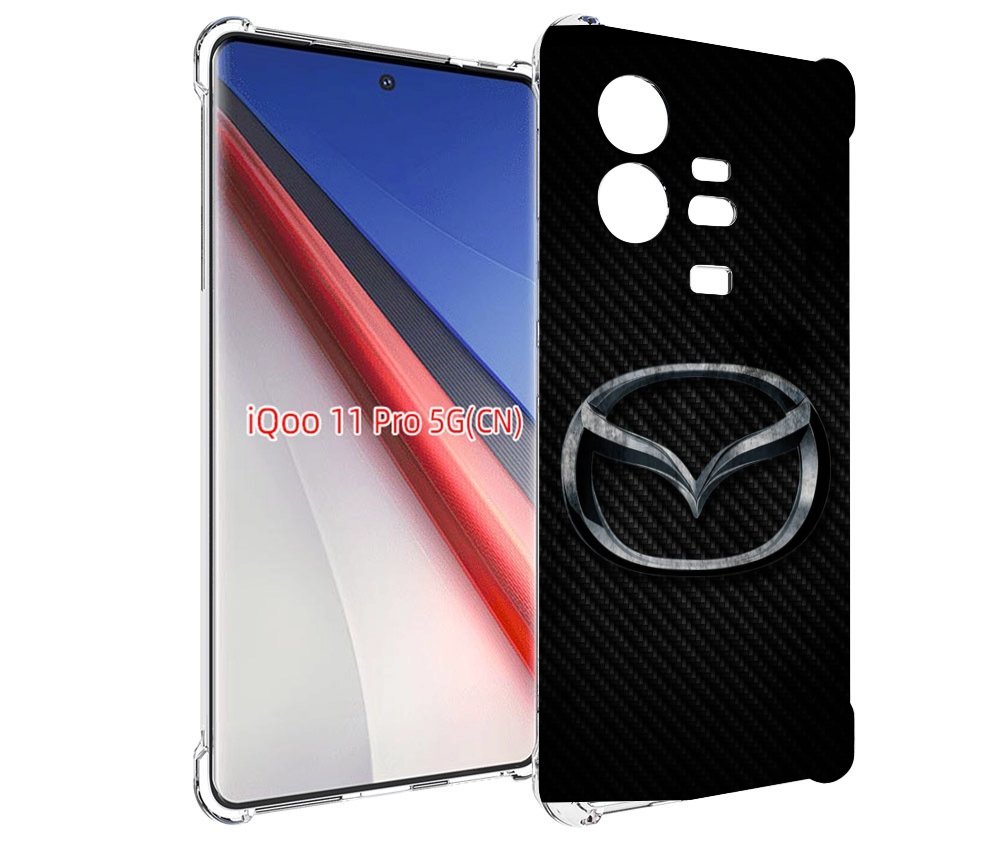 

Чехол бампер MyPads mazda мазда 1 женский для Vivo iQOO 11 Pro п..., Прозрачный, Tocco