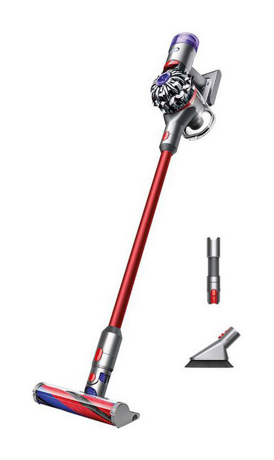 

Пылесос Dyson V8 SLIM FLUFFY UK красный, серый, V8 SLIM FLUFFY UK