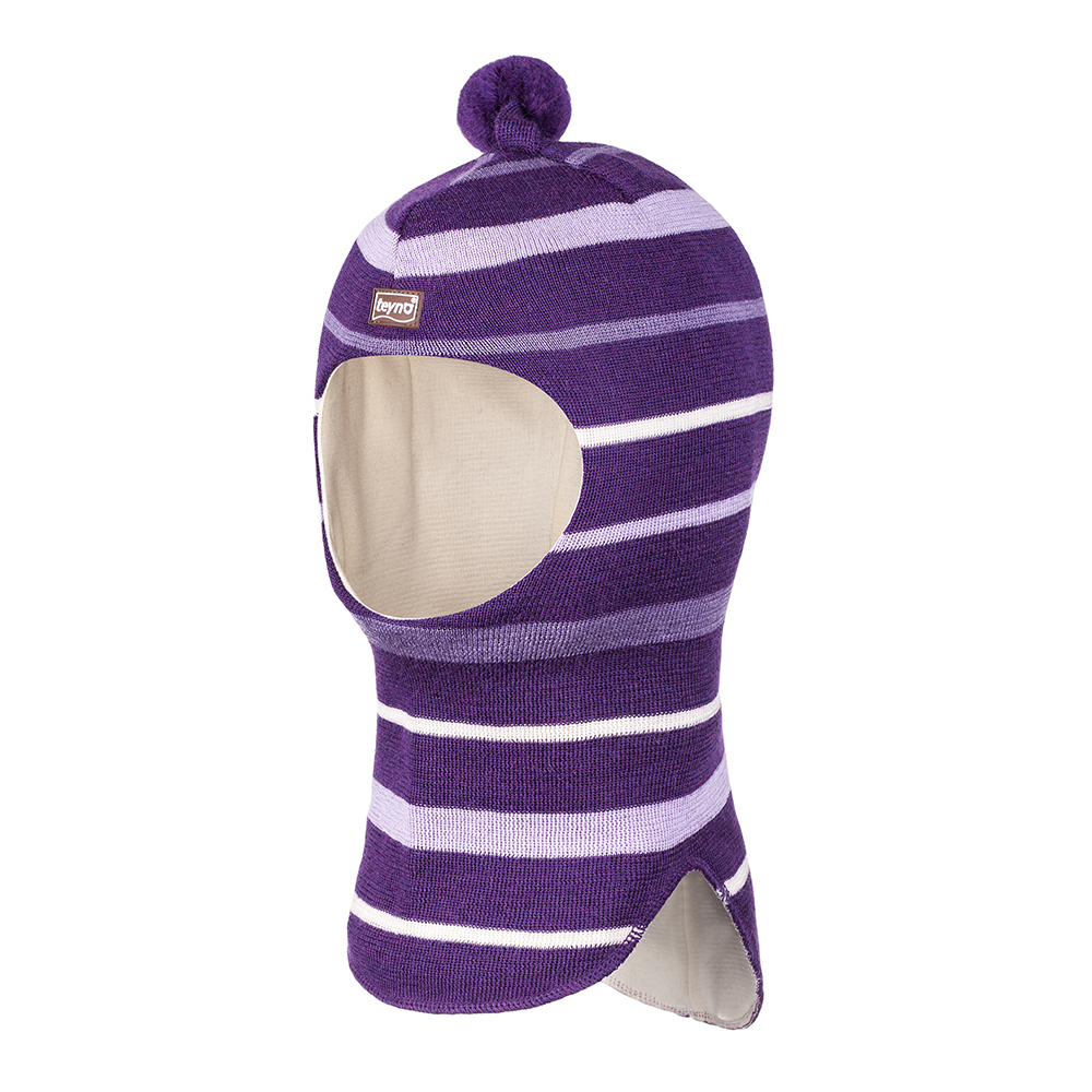 Шлем HALVA Teyno размер 2, цвет фиолетовый с полосами, 7-1603_2