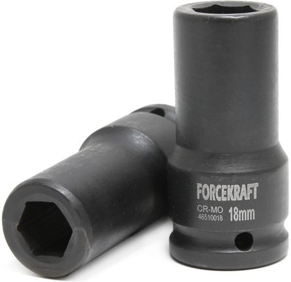 FORCEKRAFT FK-46510017 Головка ударная глубокая, 17 мм, 6 гр, 3/4 inch 1шт