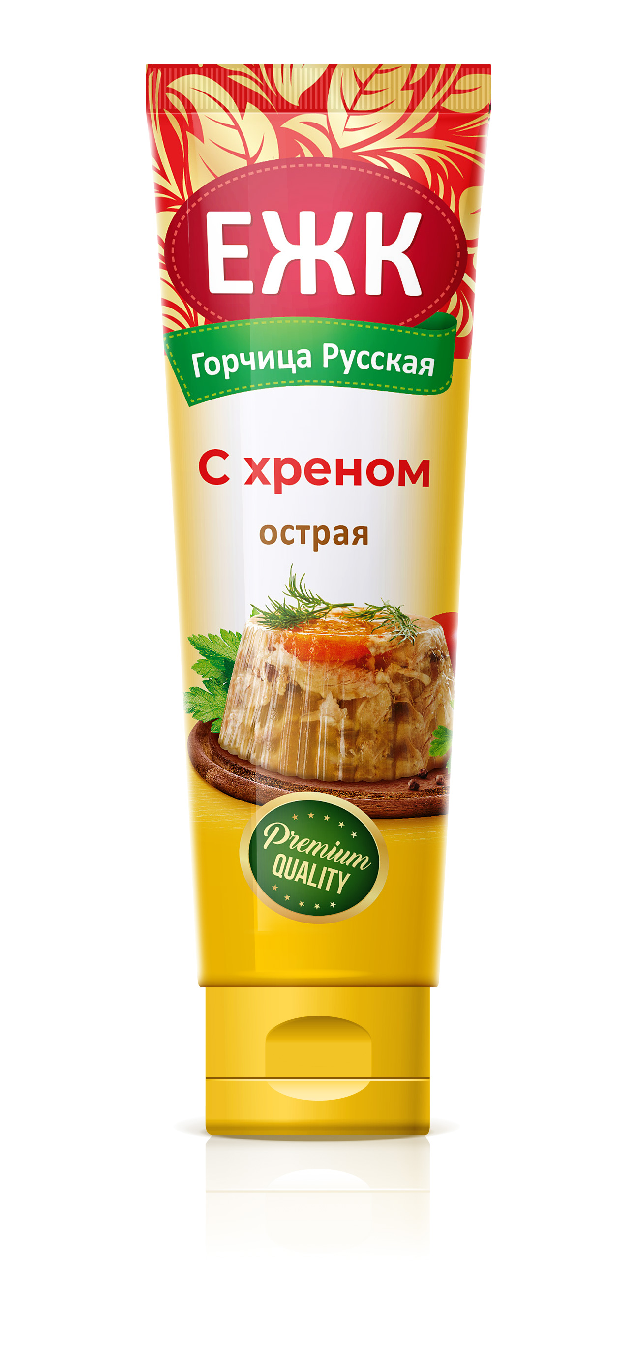 

Горчица ЕЖК Острая с хреном 130 г