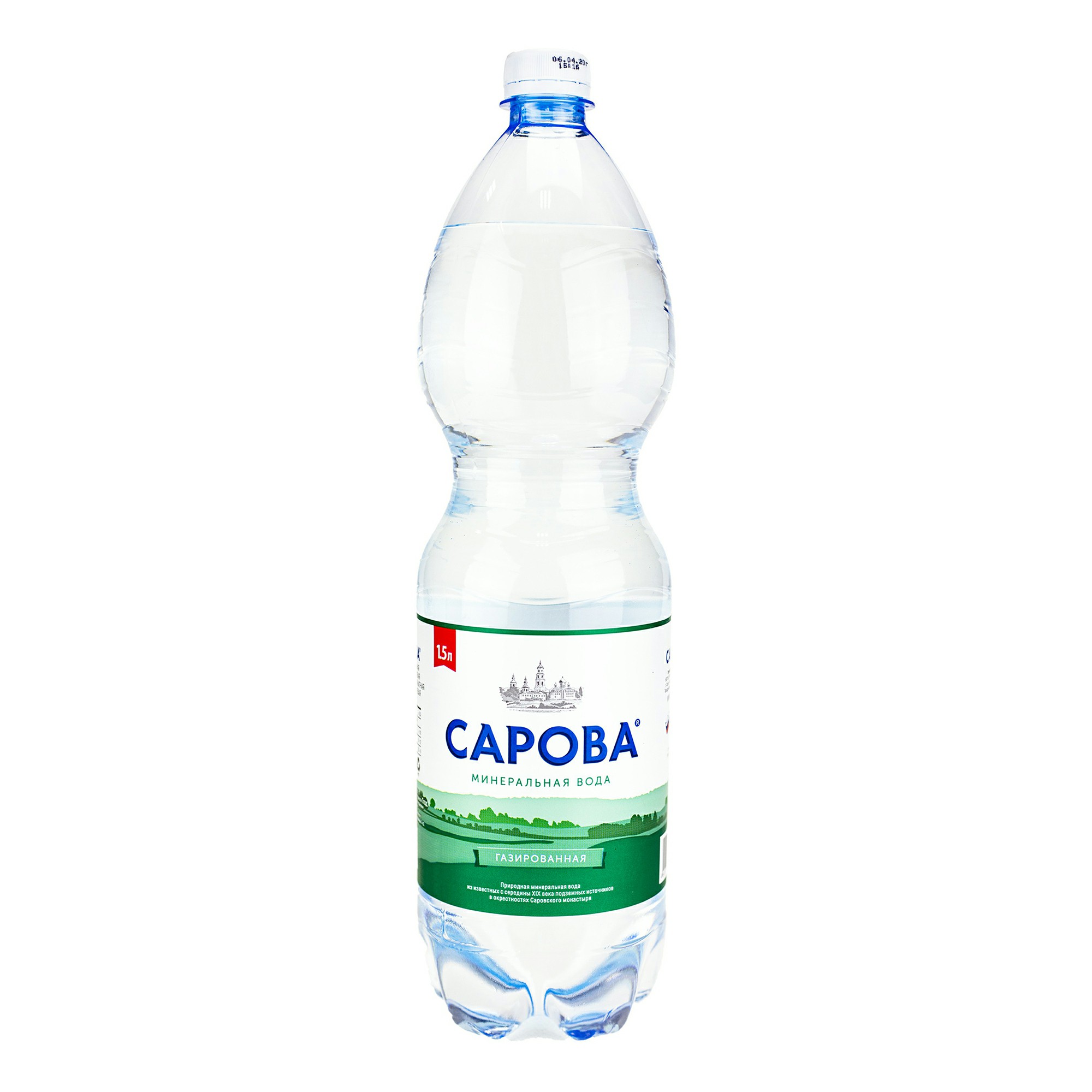 

Вода минеральная Сарова газированная 1,5 л