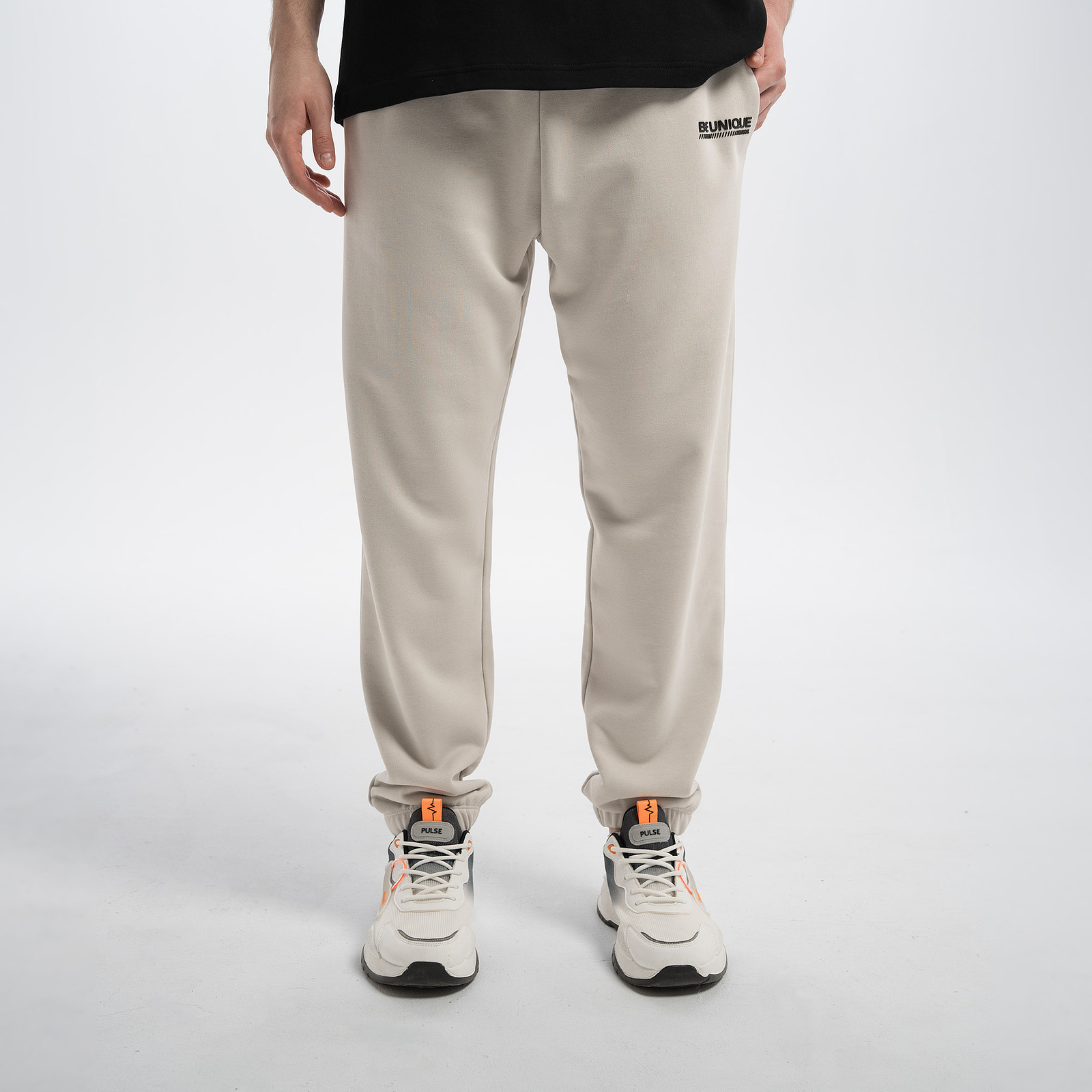 Спортивные брюки мужские PULSE 41MP-P33 бежевые L