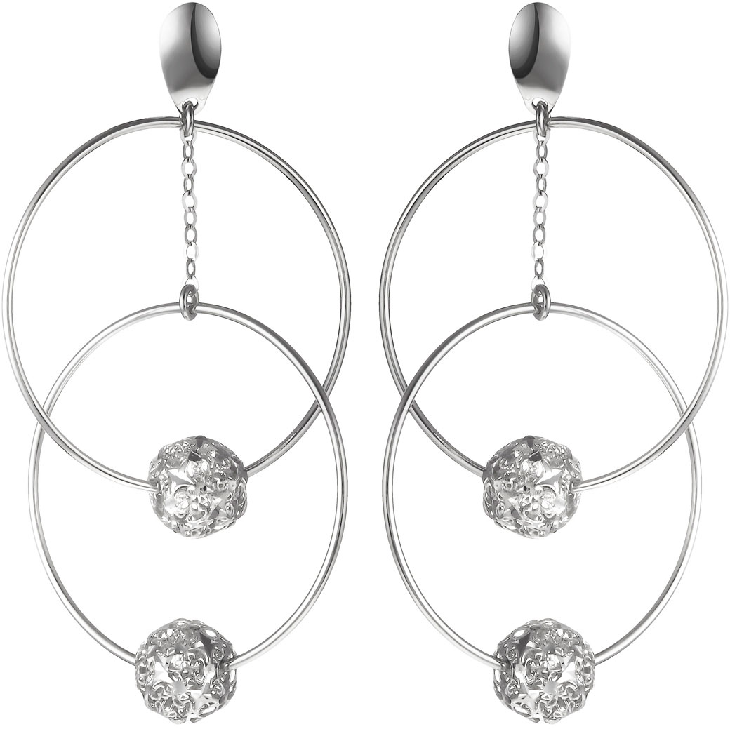 

Серьги из серебра без вставки Madde IAn008Ew-2266, IAn008Ew-2266