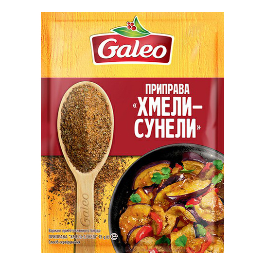 

Galeo Приправа Хмели-Сунели пакет 15 г