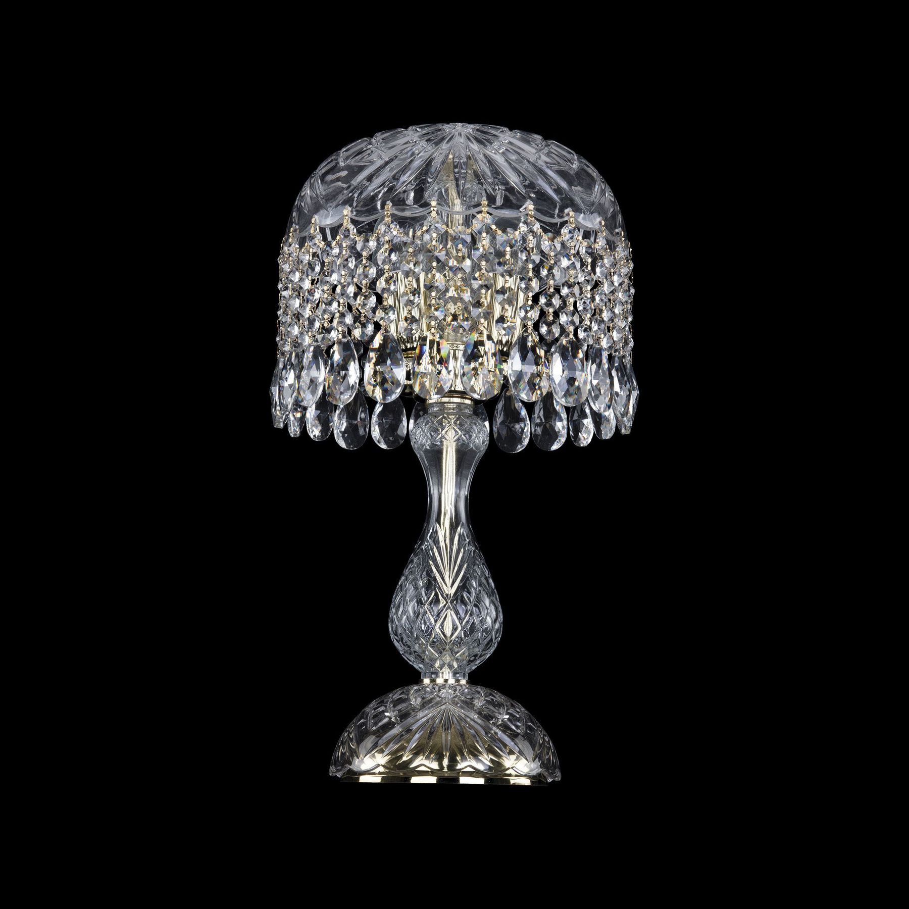 

Хрустальная настольная лампа Bohemia Ivele Crystal 14781L1/22 G, 14781L1/22 G