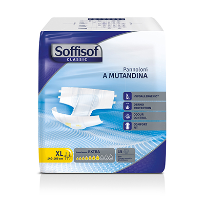 Подгузники для взрослых Soffisof Extra XL