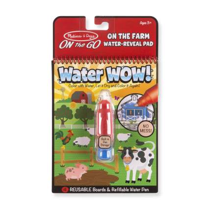 Melissa and Doug Волшебная водная раскраска Цифры, формы, цвет M 