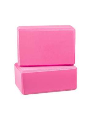 Блок для йоги ZDK 2 шт., розовый ZDKblock10/pink